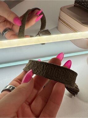 Christian Dior woven bracelet